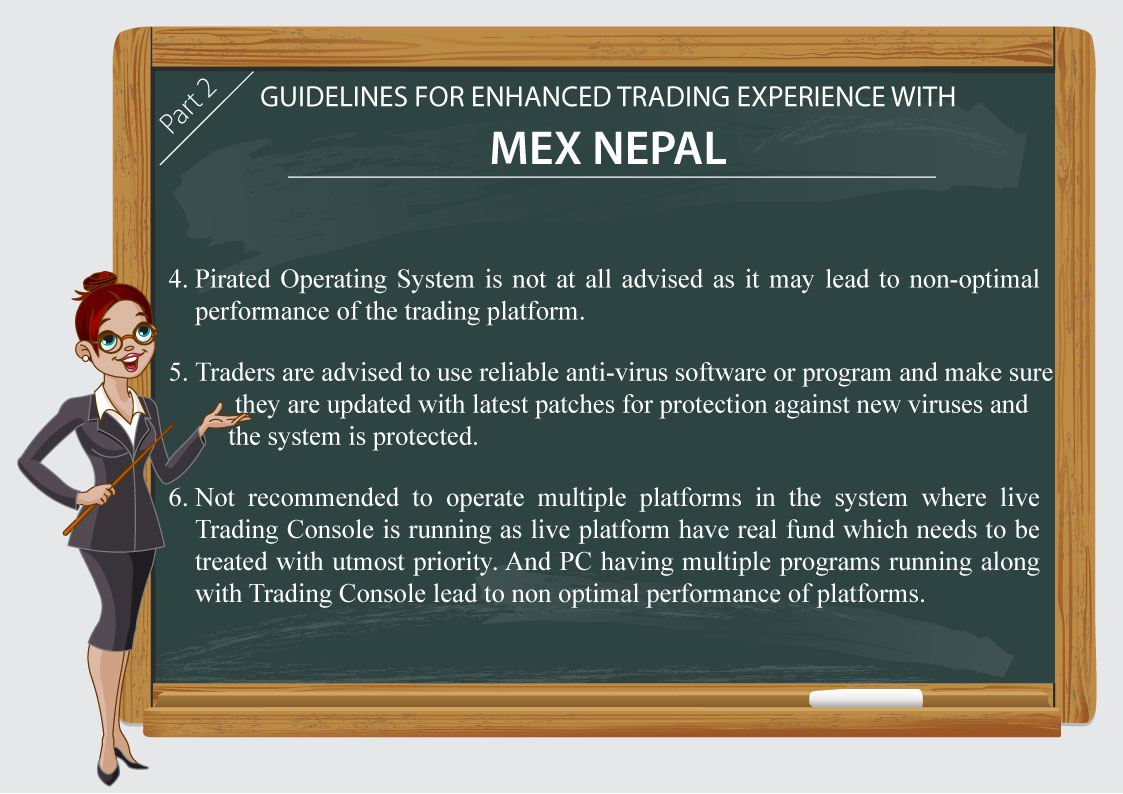 Guidelines for Enhanced Trading Experience with MEX Nepal Part2